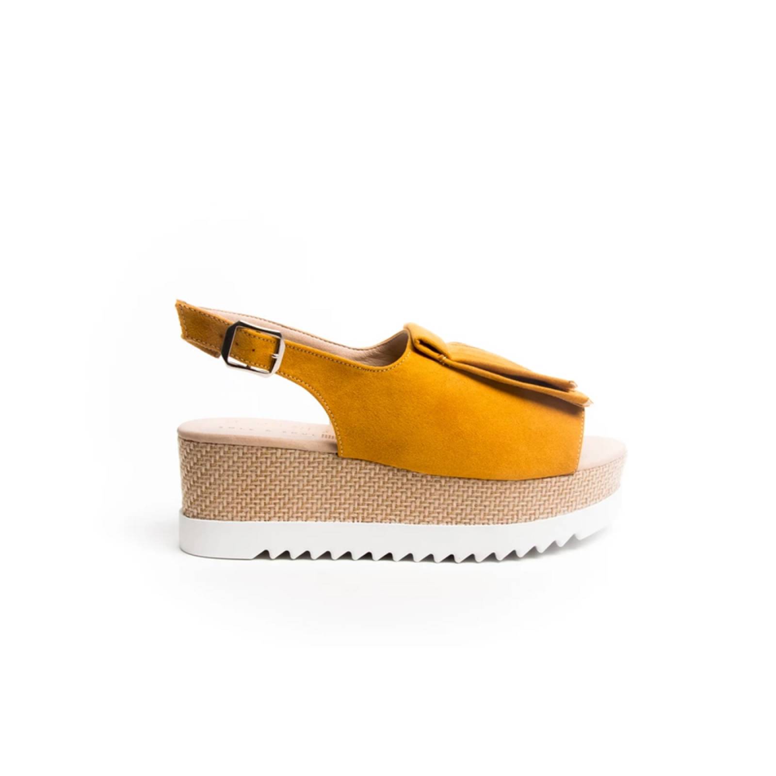 Sandalias Plataforma Abiertos Amarillo The Zoey  26 Sole & Soul