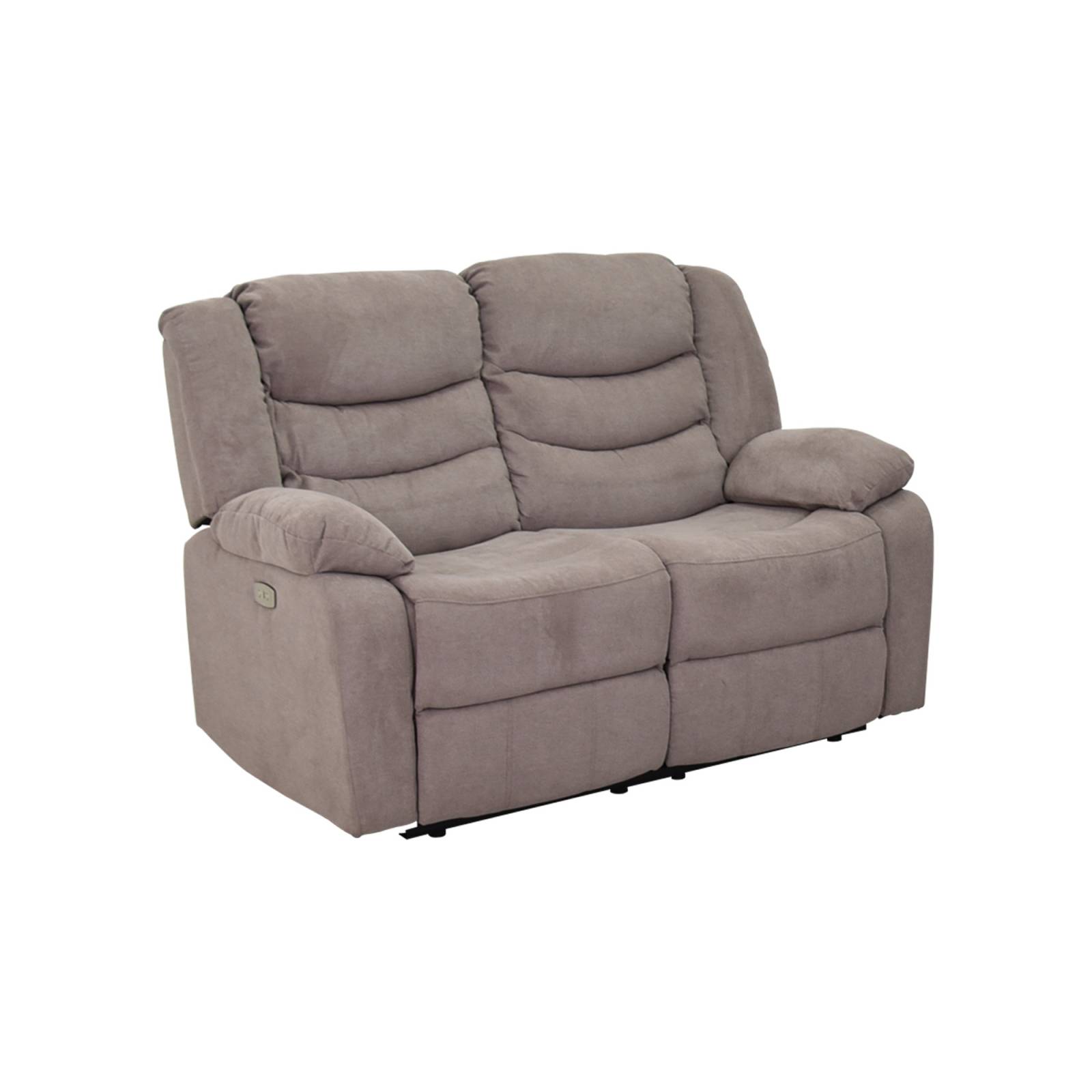 Sillon Reclinable Reposet Dos Plazas Electrico Milan Motion