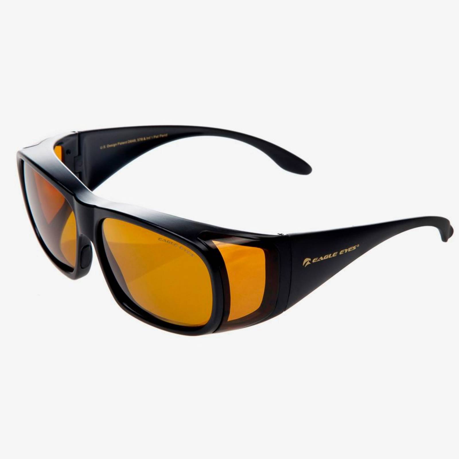 Lentes Polarizados Proteccion UV Eagle Eyes Fit Ons Blck