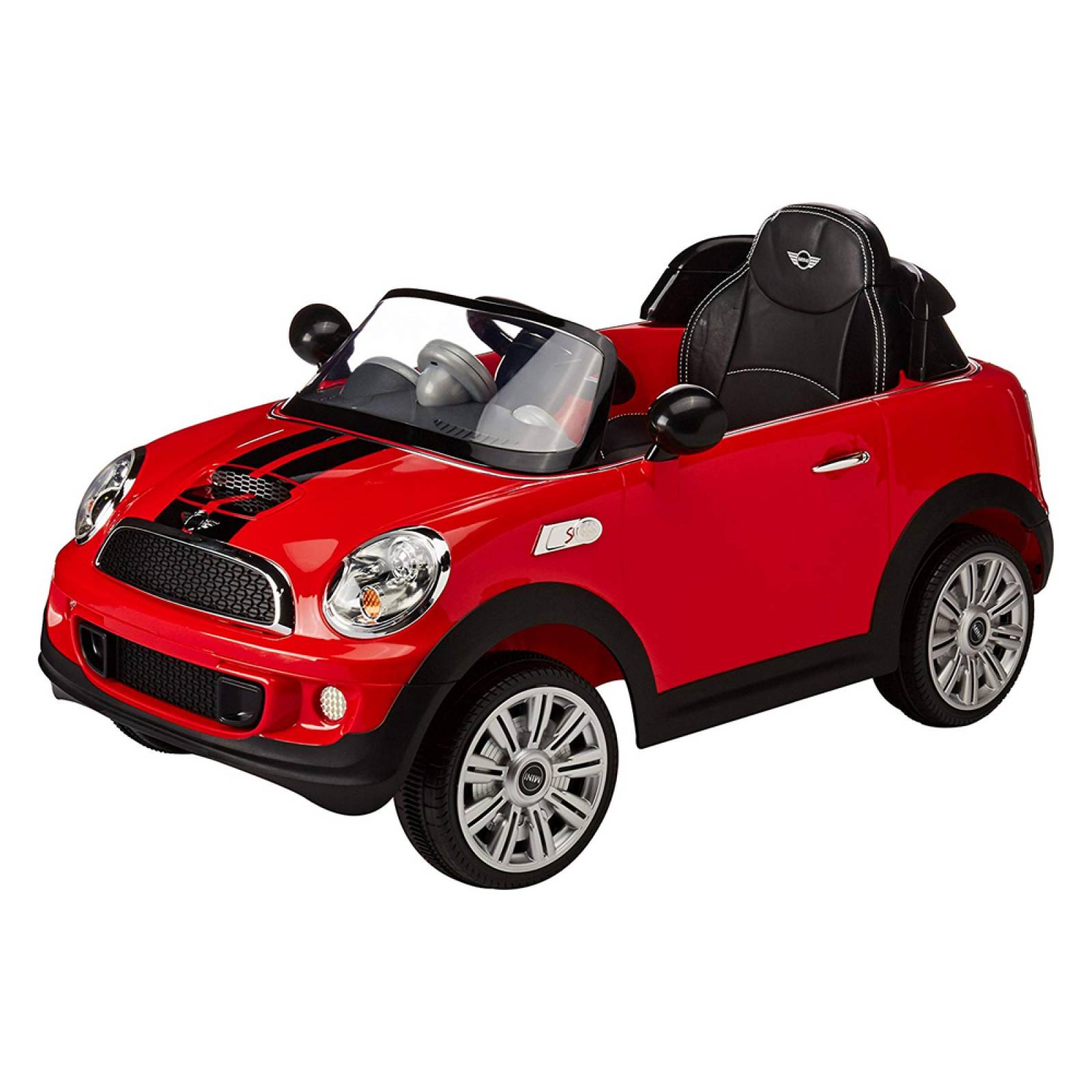 Auto Electrico Mini Cooper Cp Rojo 6V Prinsel