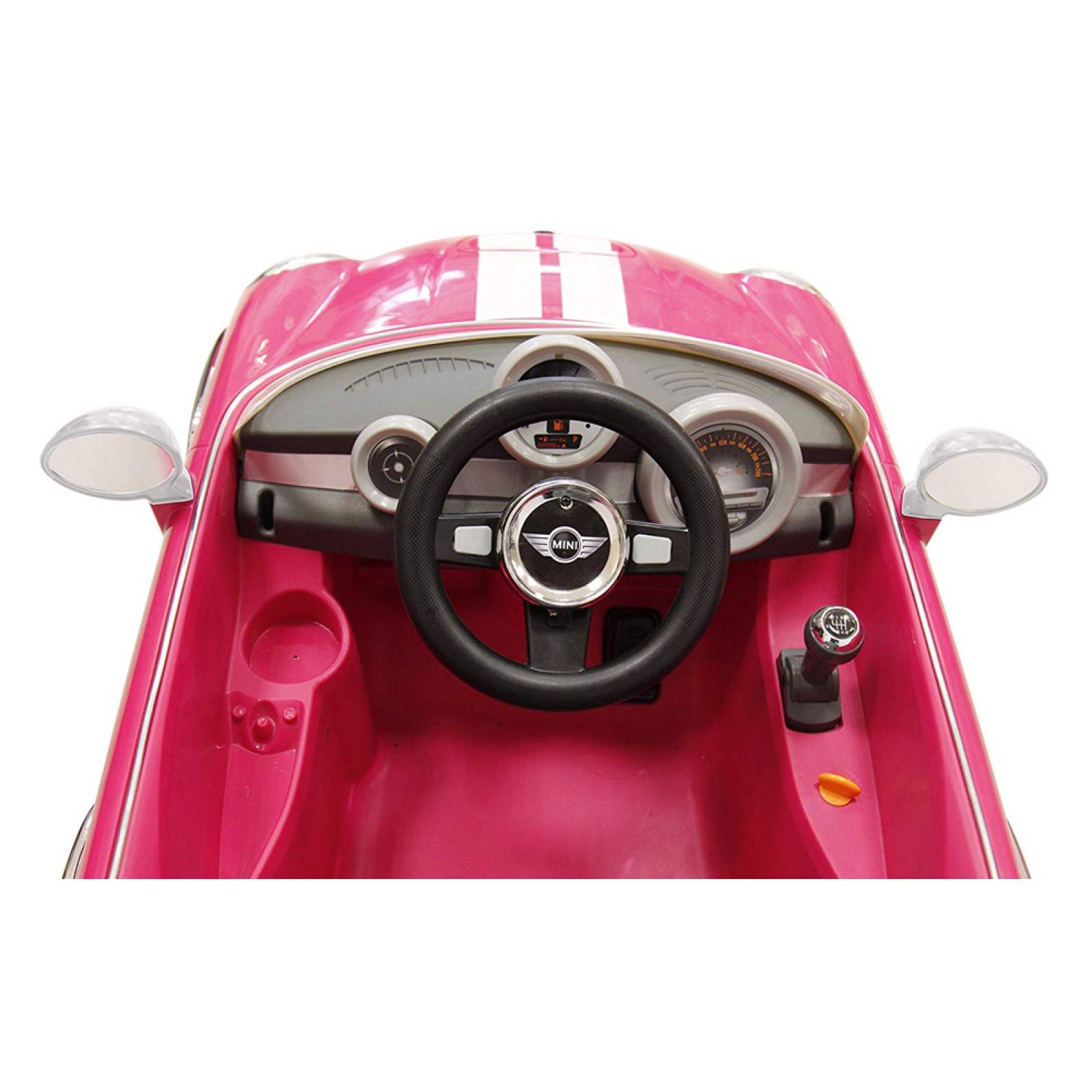 Auto Electrico Mini Cooper S Rosa Barbie Prinsel