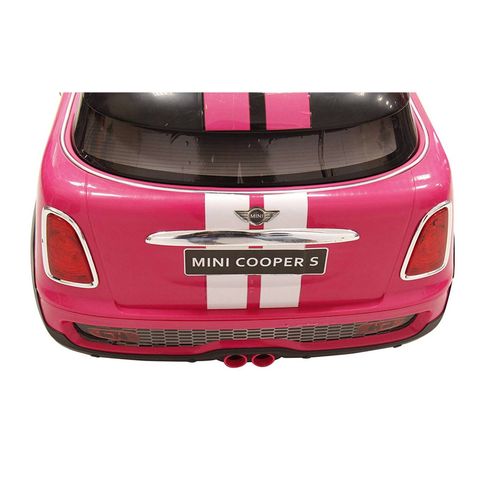 Auto Electrico Mini Cooper S Rosa Barbie Prinsel