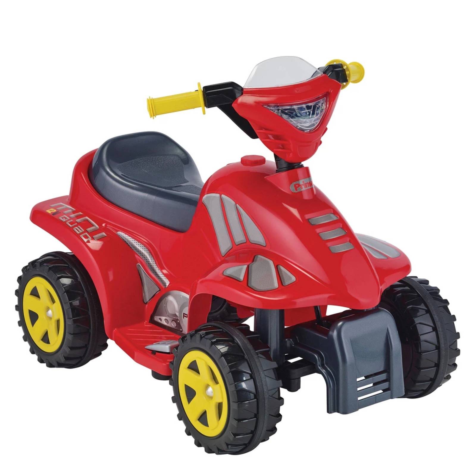 Moto Electrica Mini Quad Boy 6V Rojo Prinsel