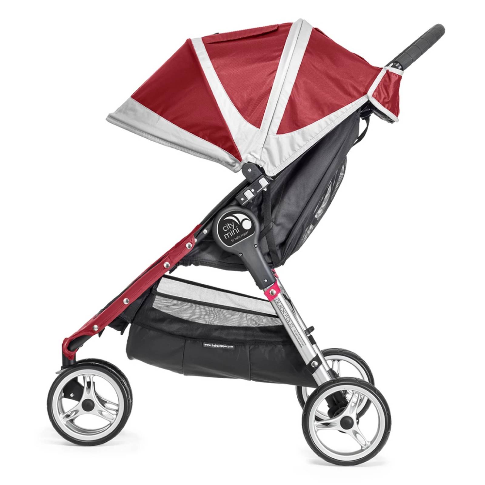 Carriola Plegable Bebé City Mini 25kg Rojo Prinsel