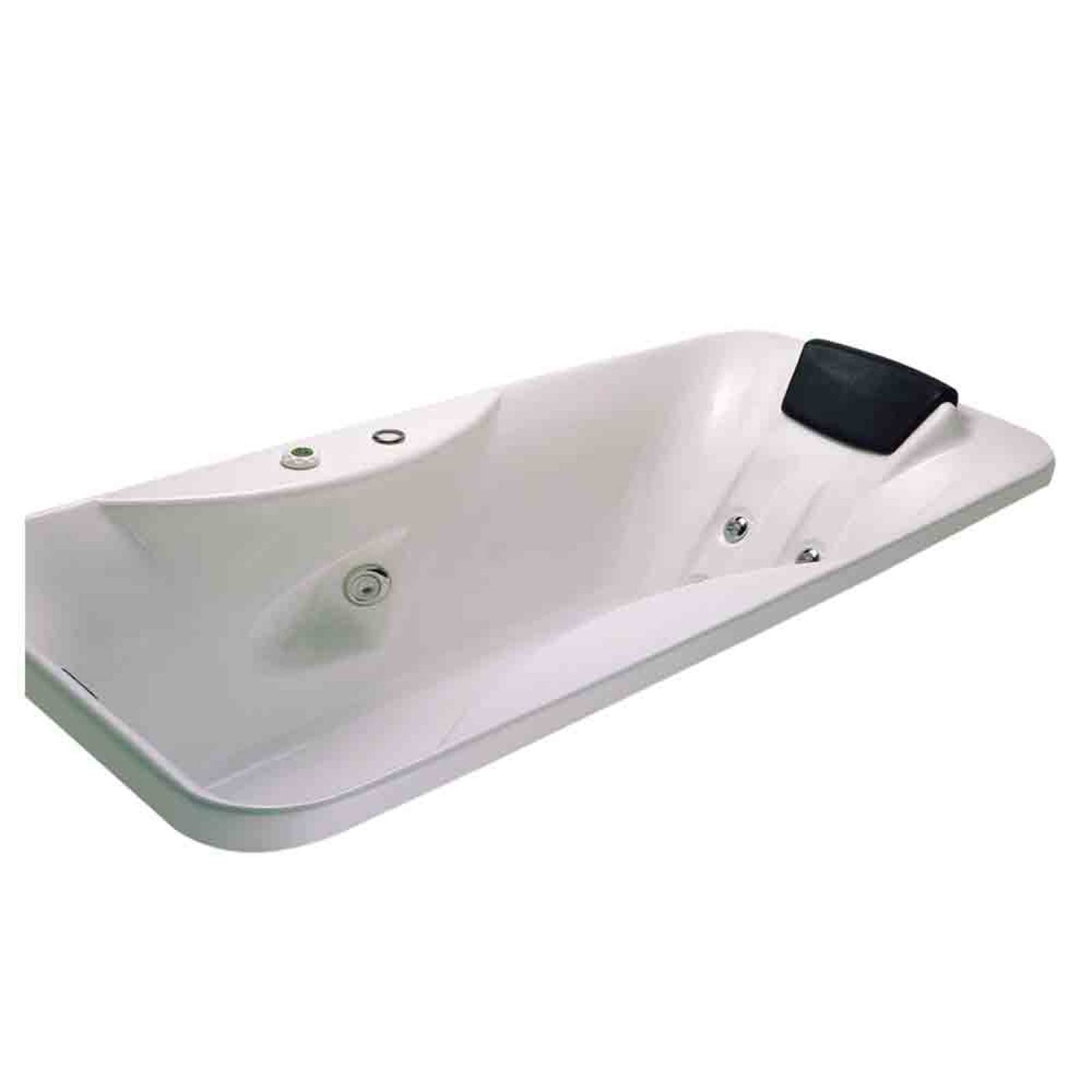 Bañera Para Baño Hidromasaje Rectangular Sencilla Aquaspa
