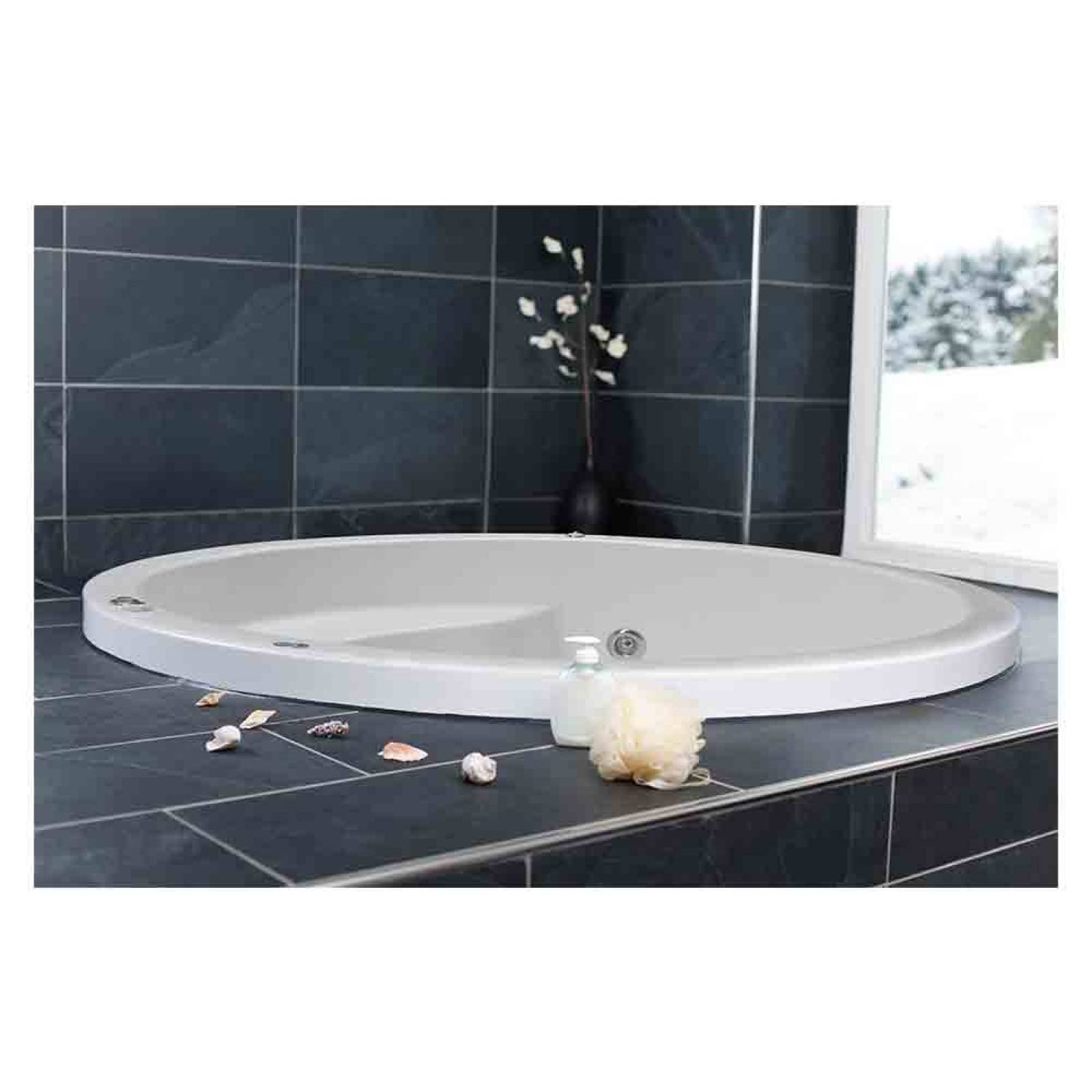 Bañera Para Baño Hidromasaje Circular Montable Aquaspa