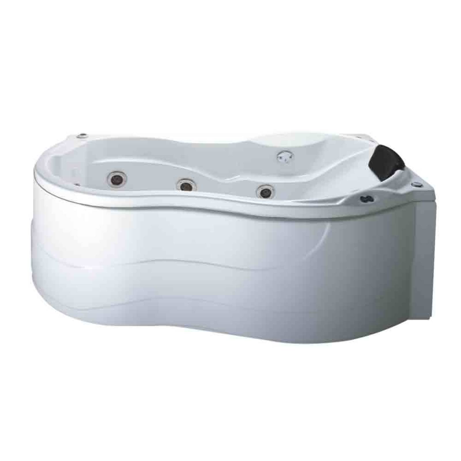Bañera Para Baño Hidromasaje Rectangular Montable Aquaspa