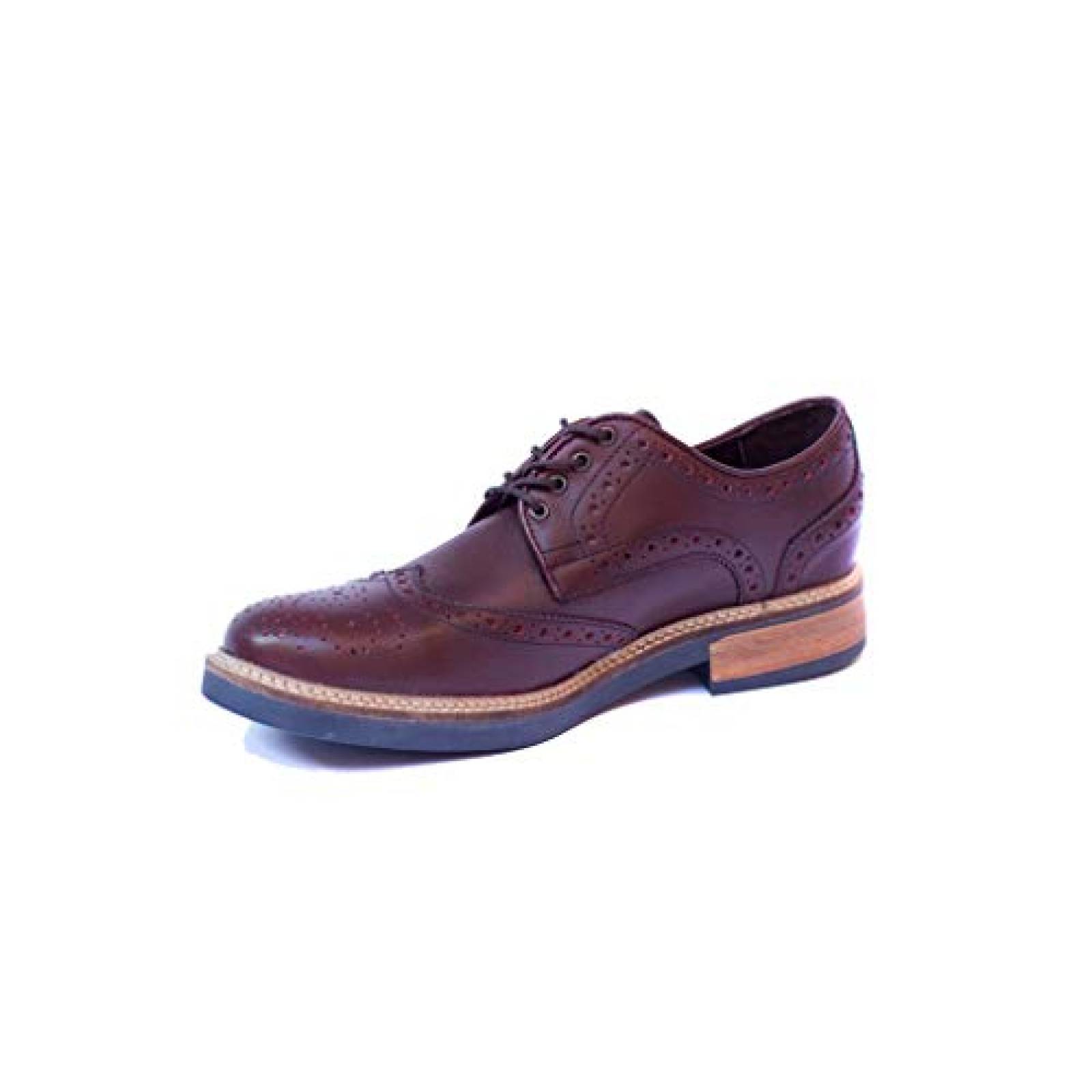 Zapato Brogue Vino Talla 25 Viceversa