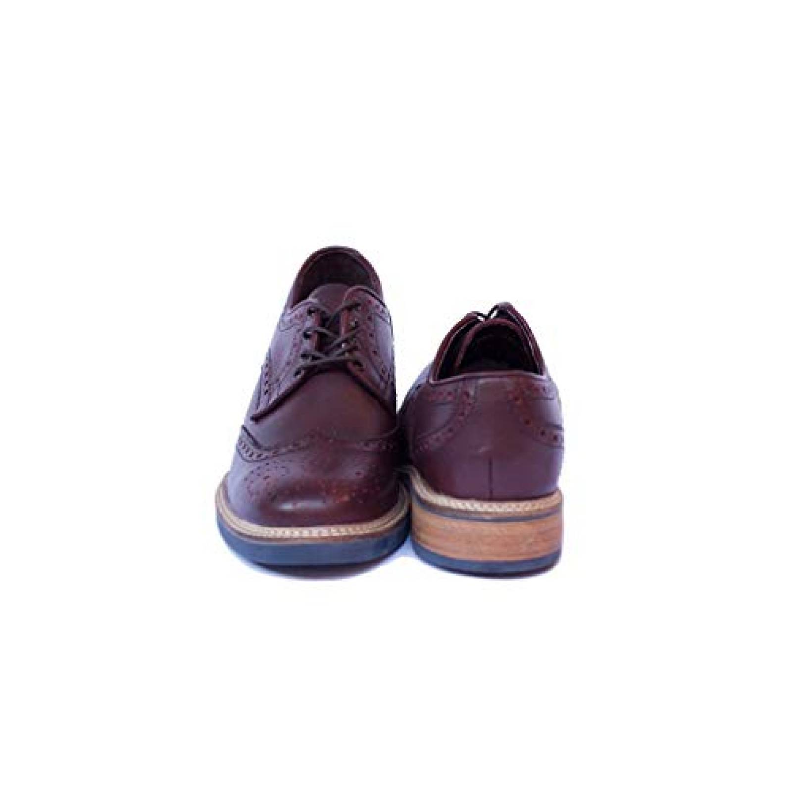 Zapato Brogue Vino Talla 25 Viceversa