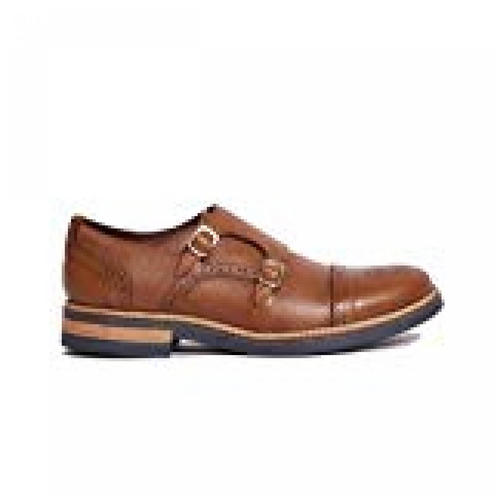 Zapato Monk Strap  Miel  Talla 28  Viceversa