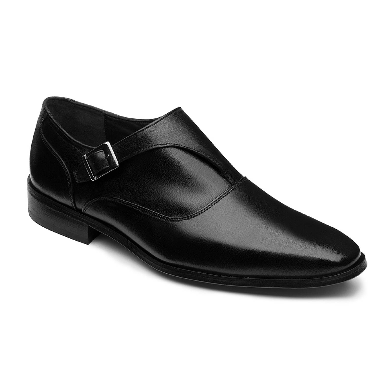 Zapato Caballero Piel Khalil Single Monk Strap Formal Negro26.5Beirut