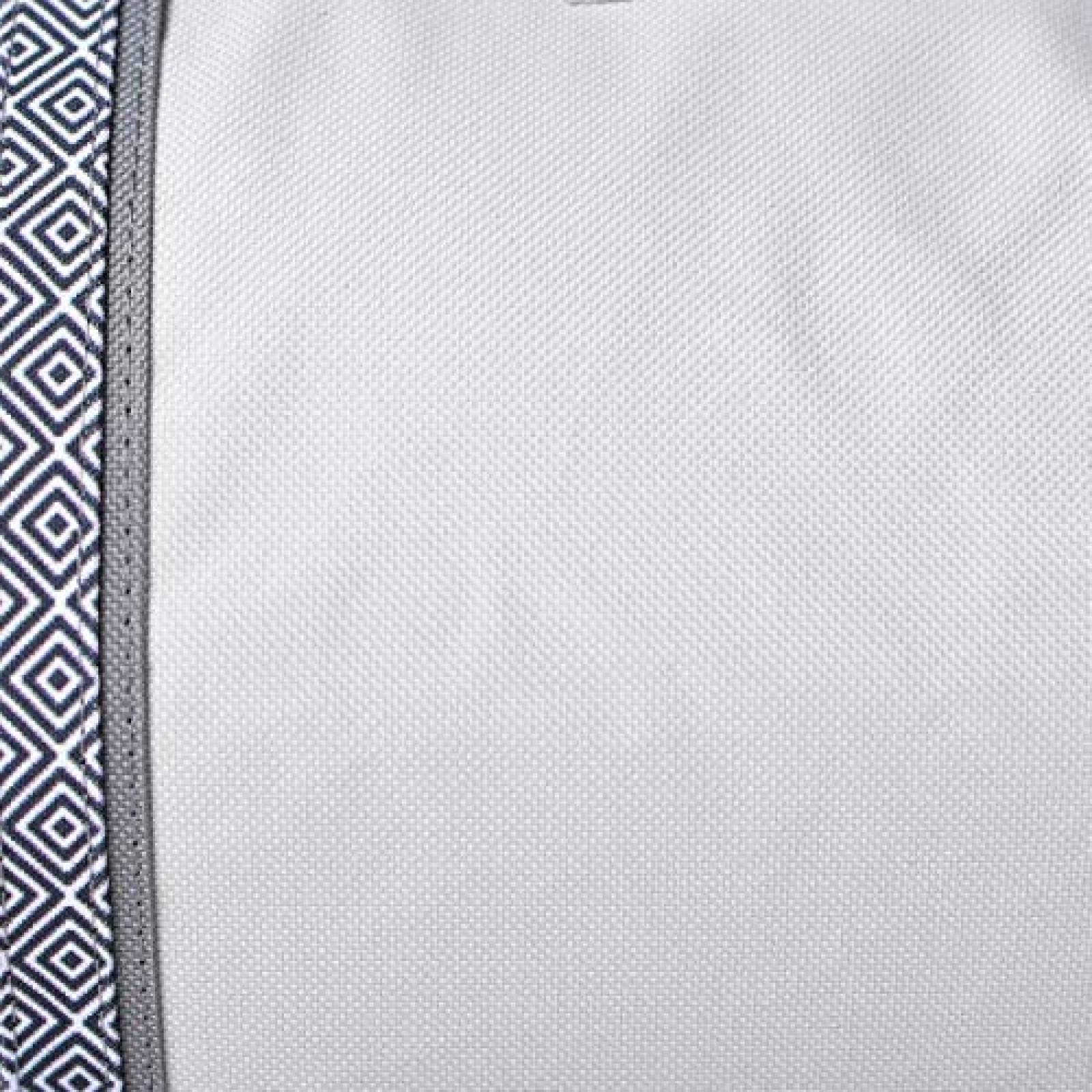 Maleta Viaje Gimnasio Duffle Bacalar Artesanal Gris Muul