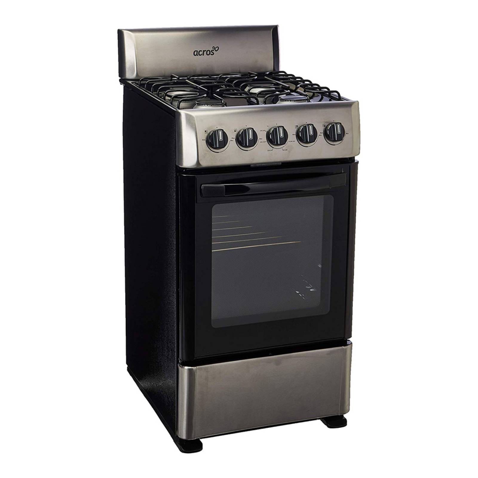 Estufa Piso AW5300S Acero Inoxidable 4 Quemadores Acros