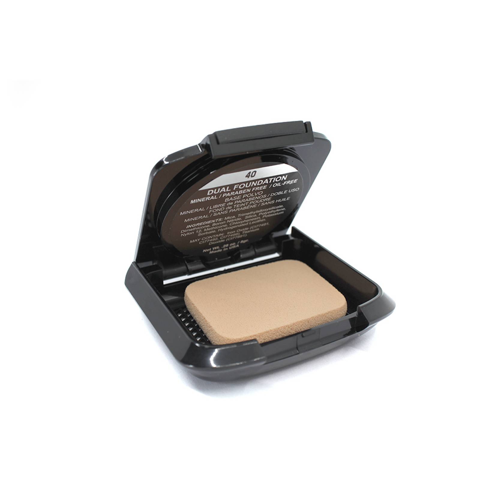 Maquillaje Polvo Mineral Doble Efecto Tonos Hollywood Image ALMOND 40