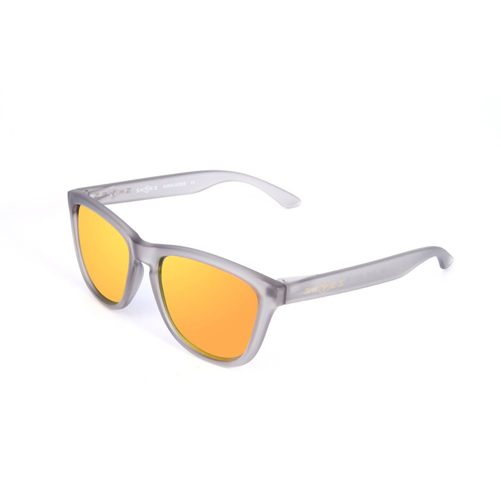 Lentes Solares Polarizados Proteccion Uv Unisex Gris Claro Skyes