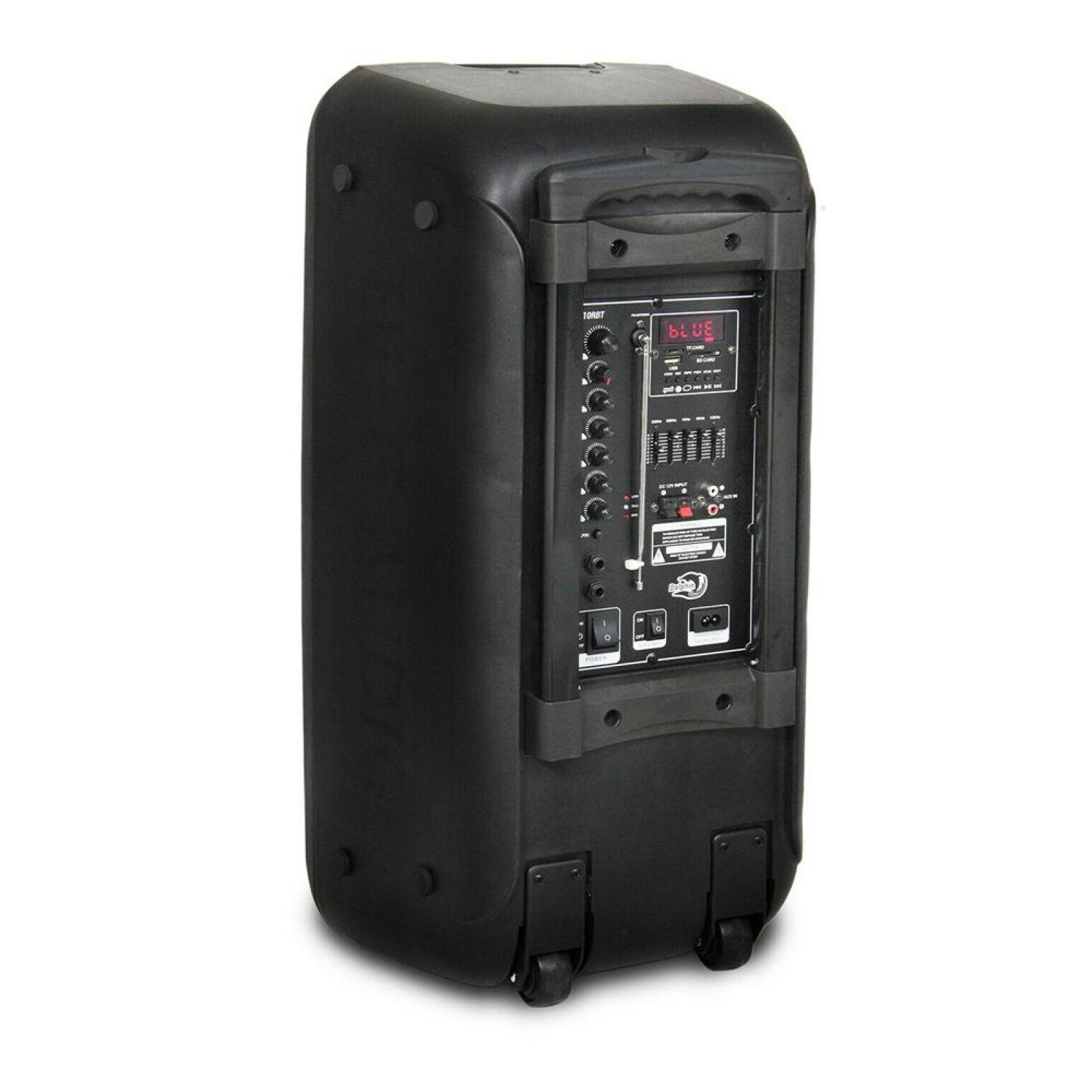 Bocina Altavoz Doble Recargable 10 " 3400W Sp-210Rbt Dolphin 