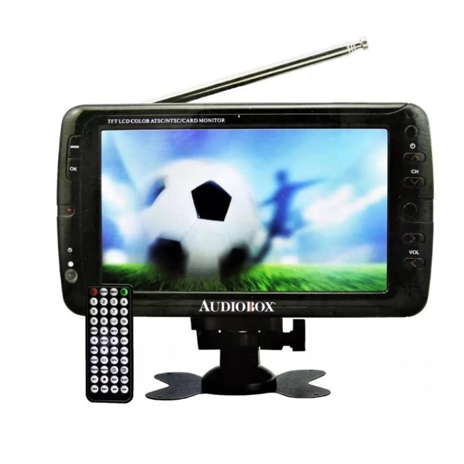 Tv Pantalla 7 " Portatil Recargable USB SD Tv-007 Audiobox 