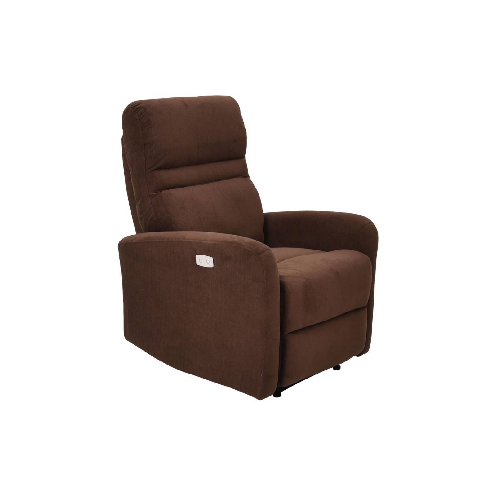 Sillón Reclinable Individual Electrico Sahara Sandor Café