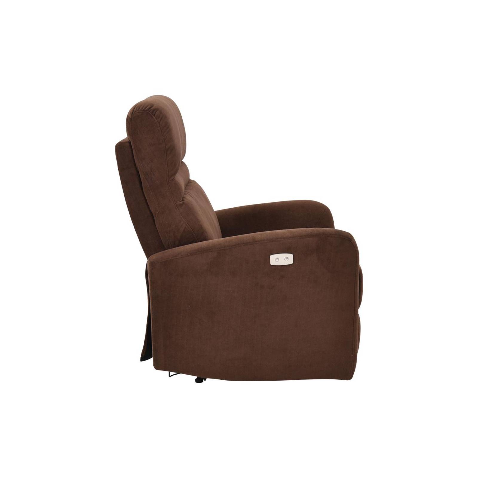 Sillón Reclinable Individual Electrico Sahara Sandor Café