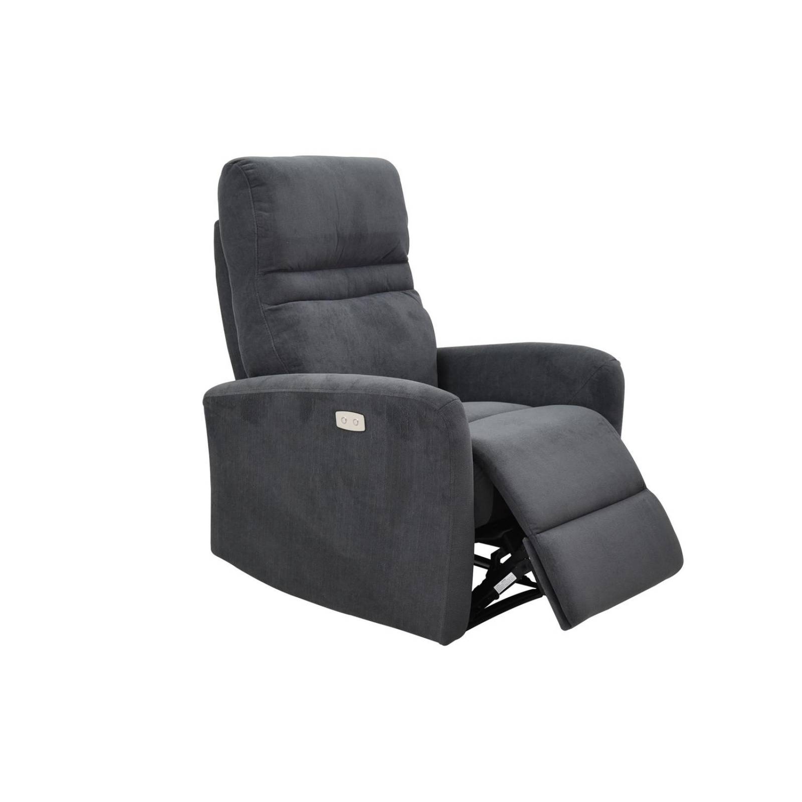 Sillón Reclinable Individual Electrico Sahara Sandor Gris