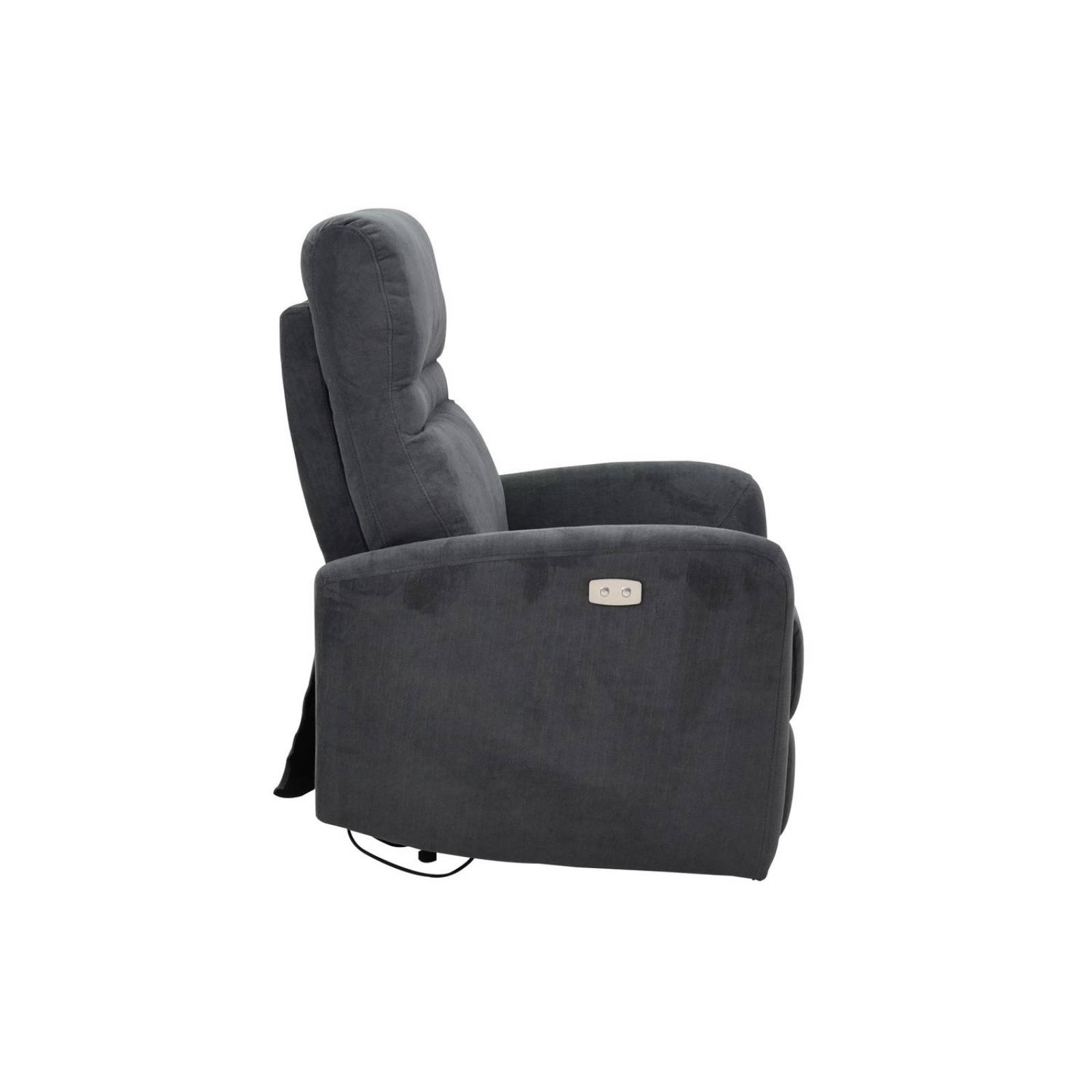 Sillón Reclinable Individual Electrico Sahara Sandor Gris