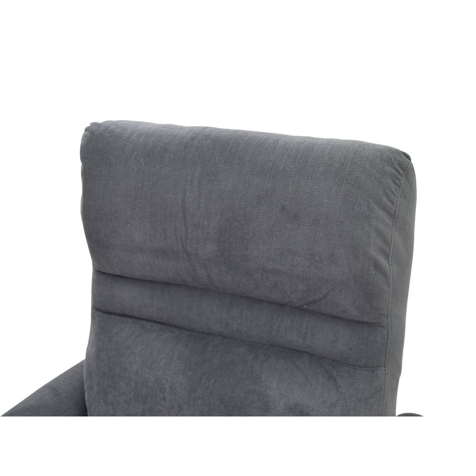 Sillón Reclinable Individual Electrico Sahara Sandor Gris