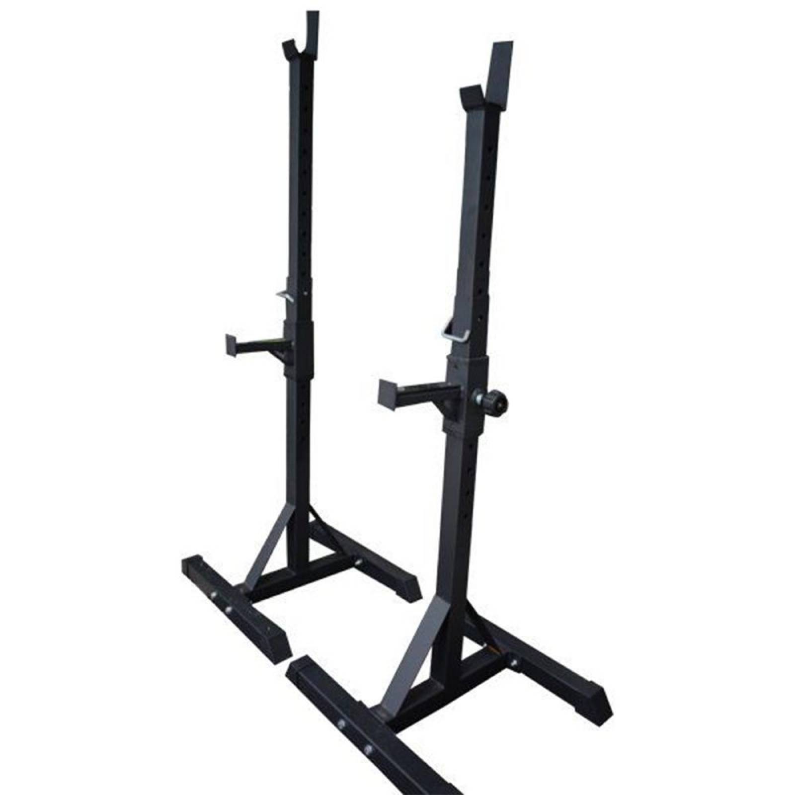 Rack Para Sentadillas Y Pecho Altura Ajustable Soporta 250Lb