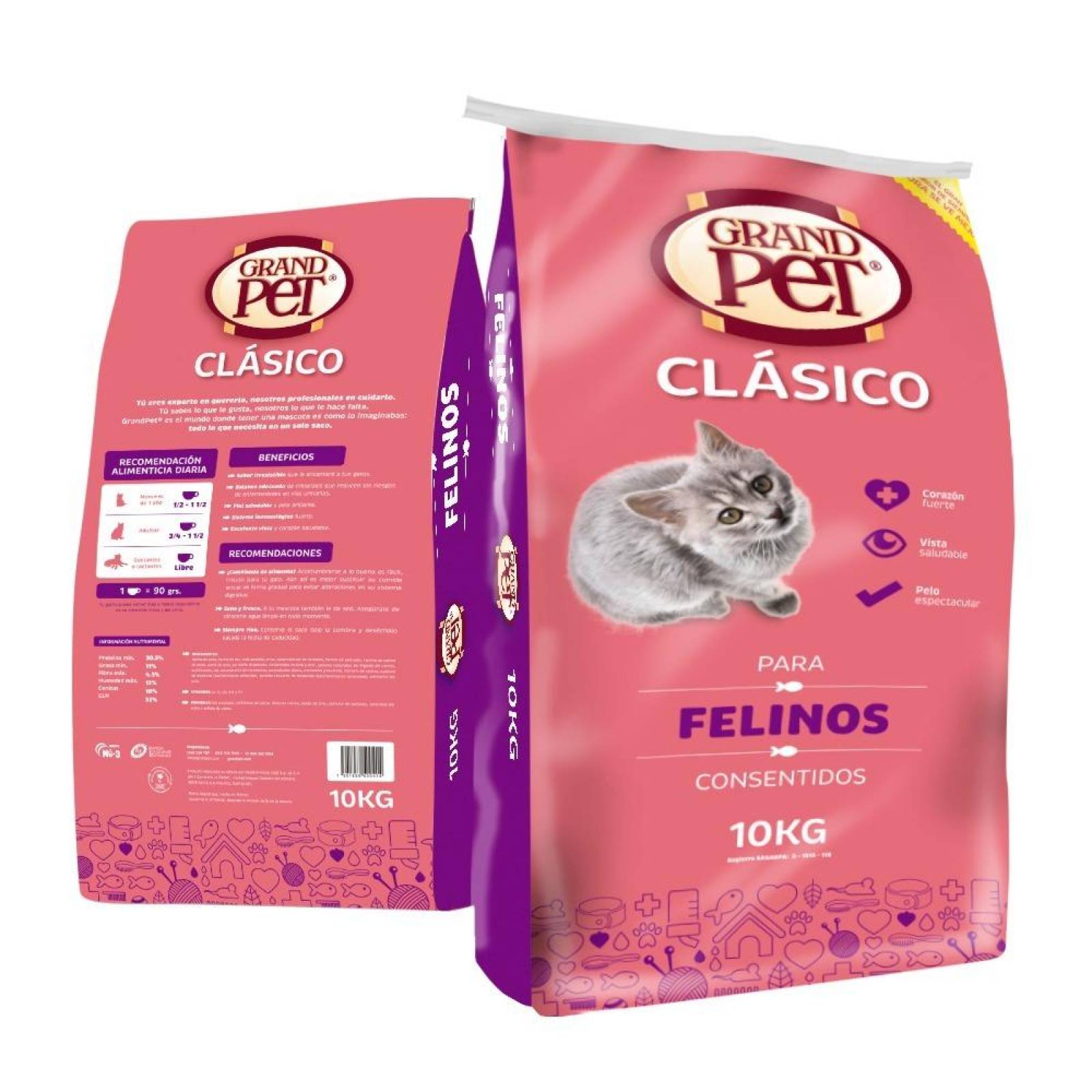 Croquetas Premium Para Gato Sabor Clasico 10kg