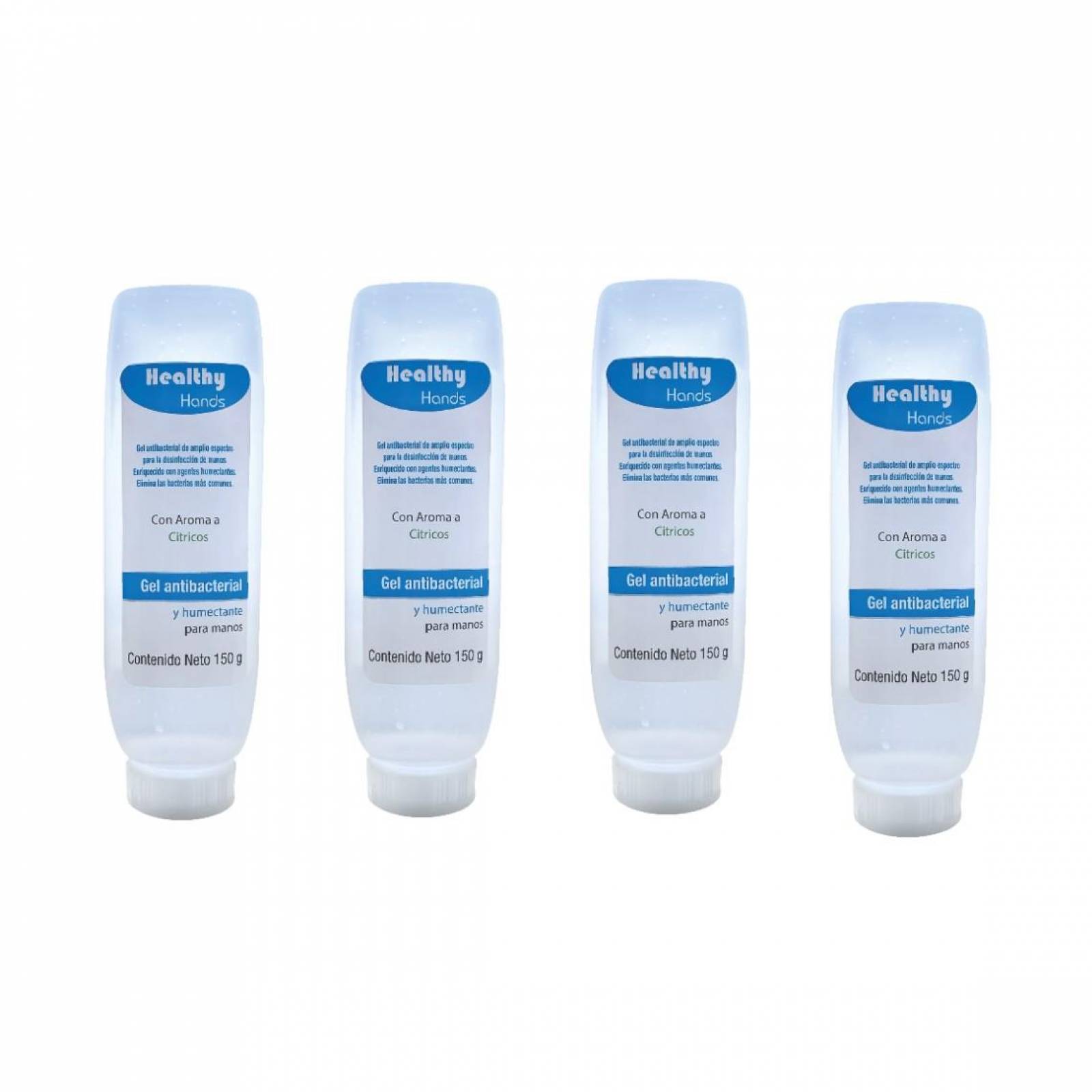 Set 4 Piezas De Gel Antibacterial de 150ml C/U