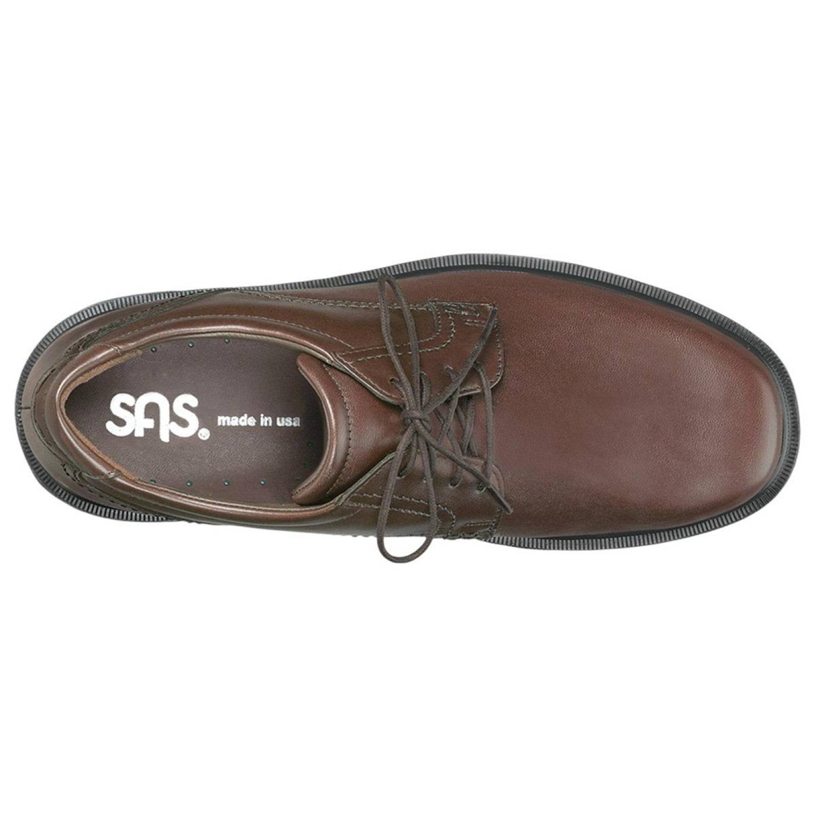 SAS Zapatos De Vestir Para Caballero Ancho Amplio Ambassador 