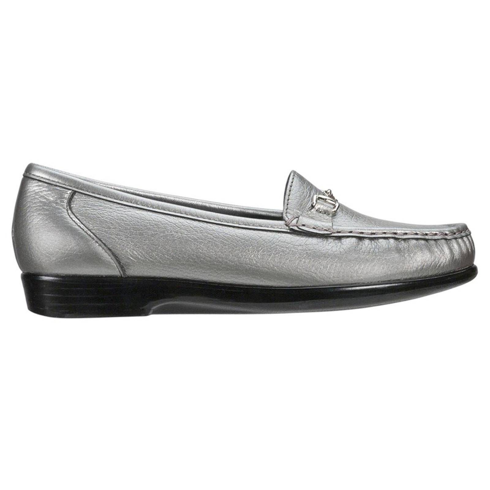 SAS Zapatos Elegantes Tipo Charol Ancho Amplio Dama Metro  