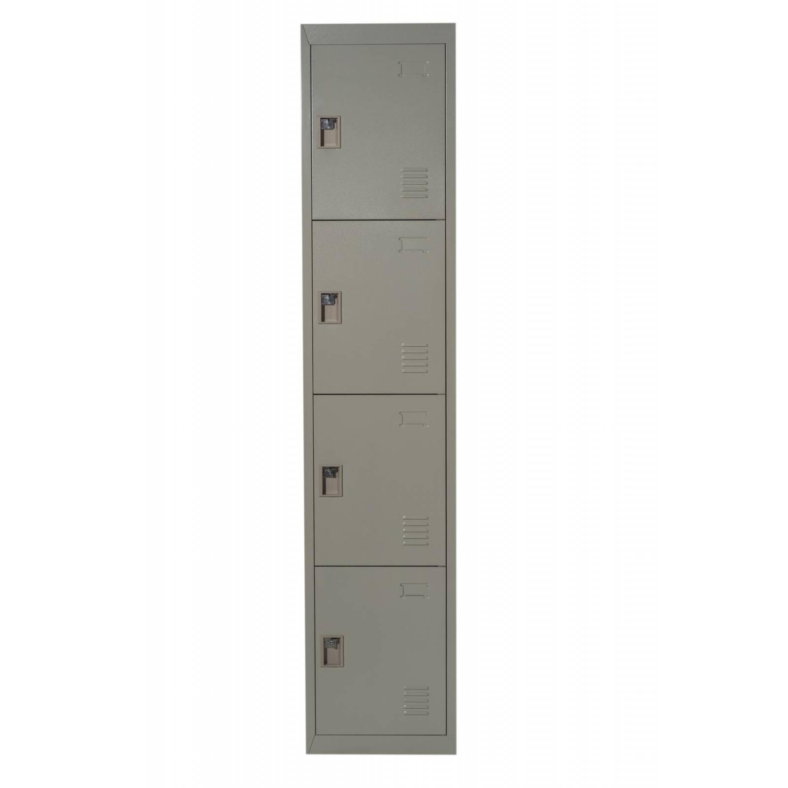 Locker Oficina Cuatro Puertas Cerradura para Candado Arena