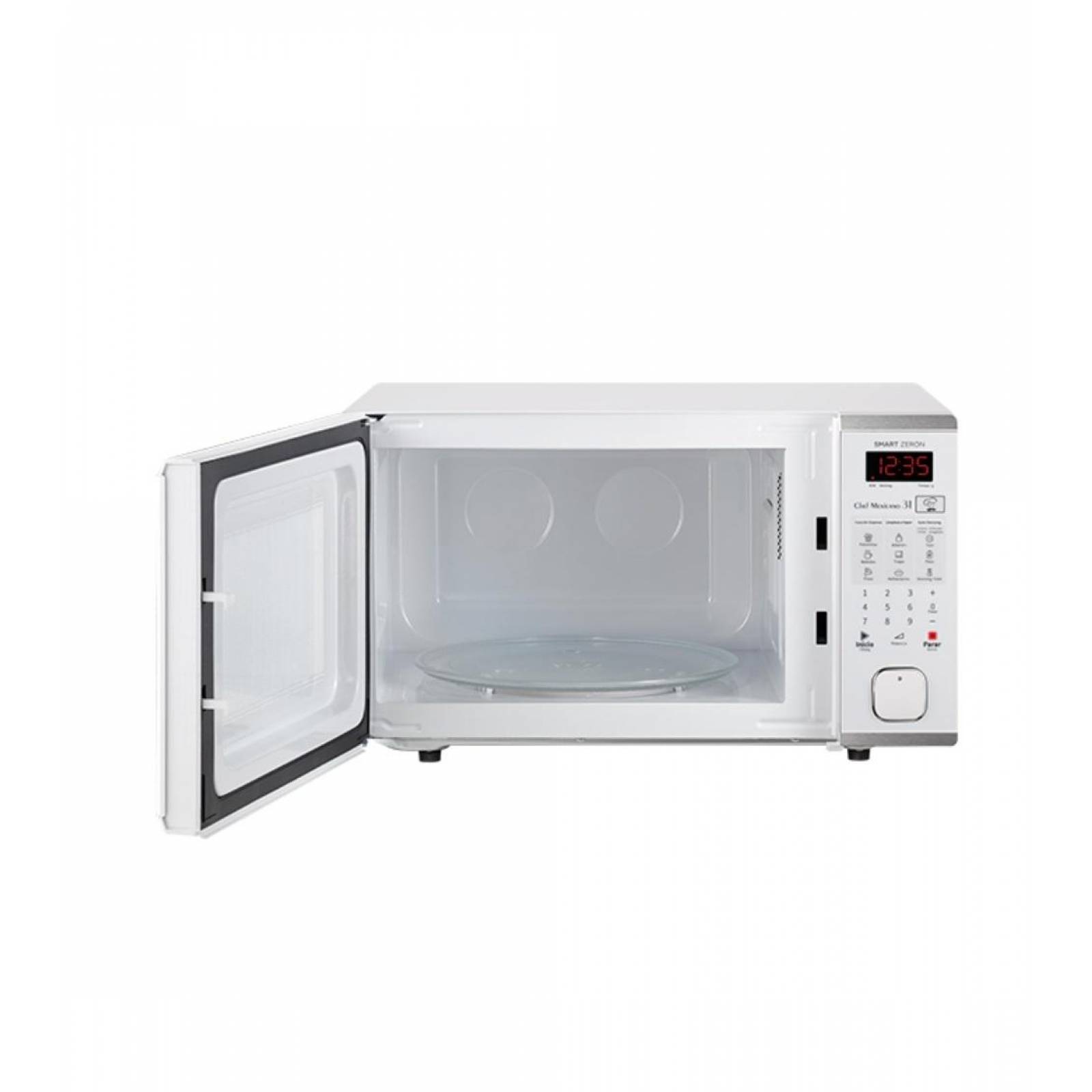 Horno de Microondas KOR-1N4HWDT Winia/Daewoo 1.1 Pies Cúbicos, Blanco 