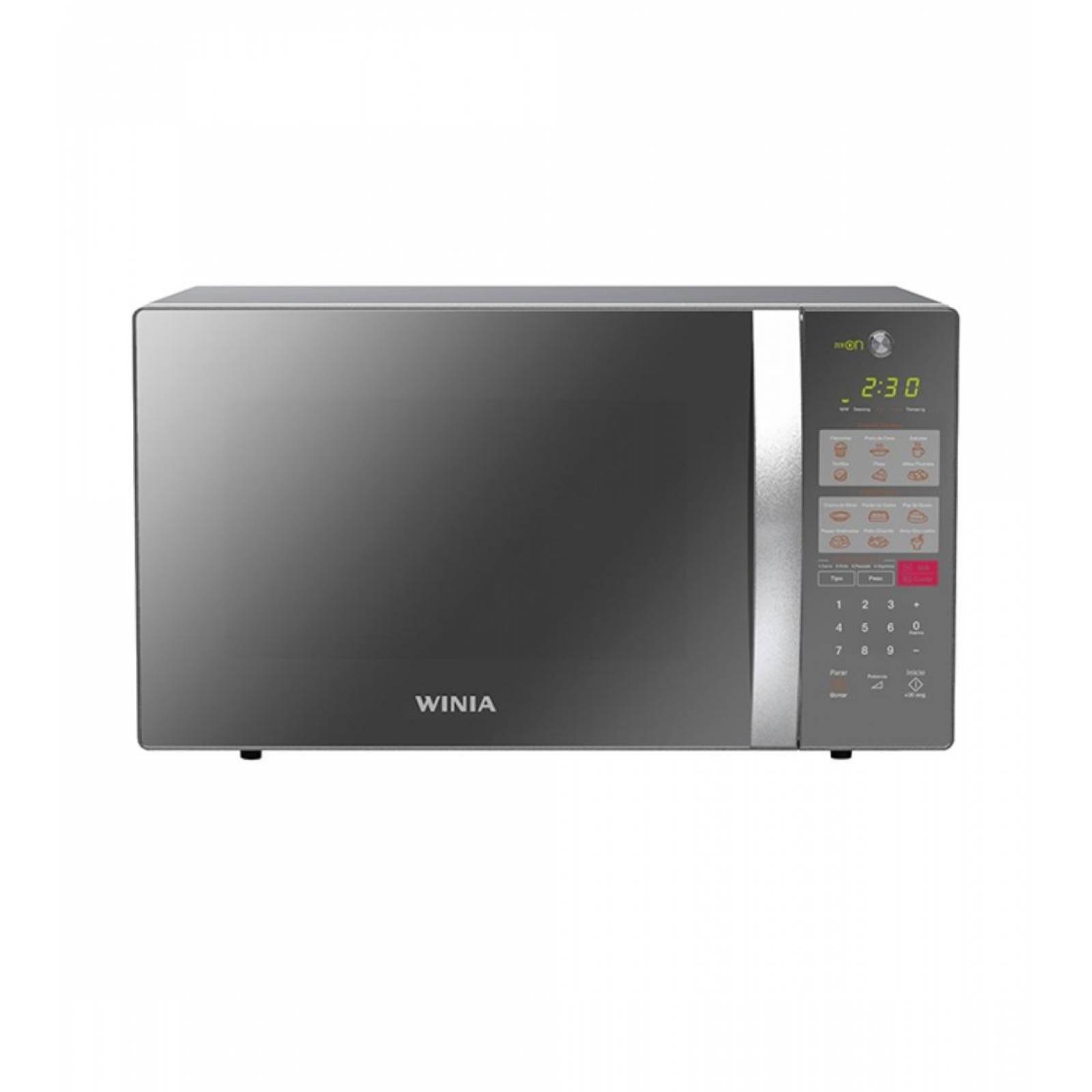 Horno de Microondas KOR-1N3HMM Winia/Daewoo 1.1 p3, Plata 