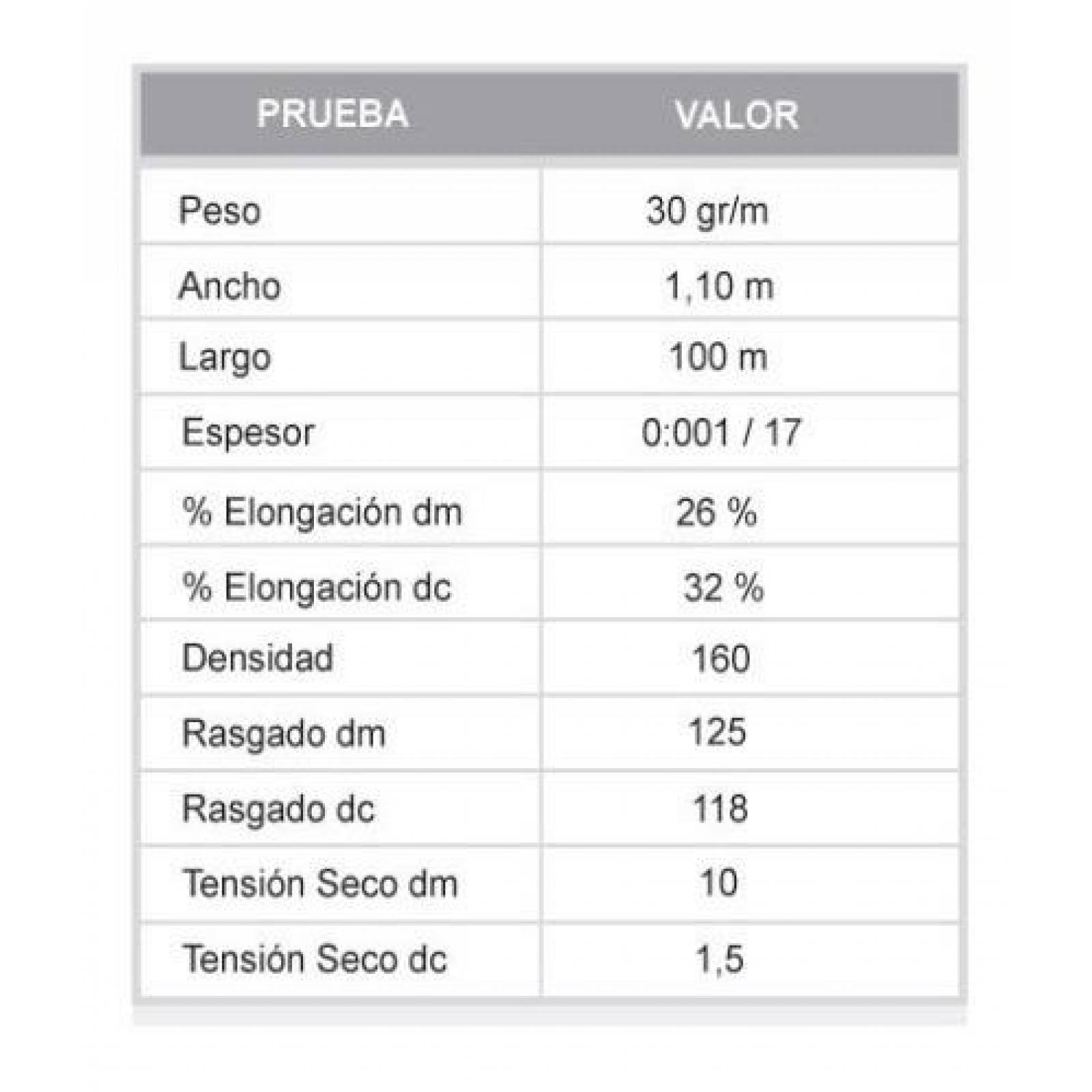 IMPAC Refuerzo Sencillo N 100 Tela De Refuerzo Poliester 