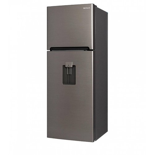 Refrigerador DFR-32210GND silver con freezer Winia 