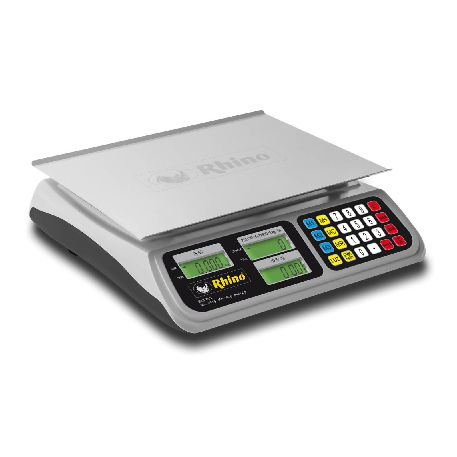 Báscula Electrónica Multifunción BAR-8RS Rhino