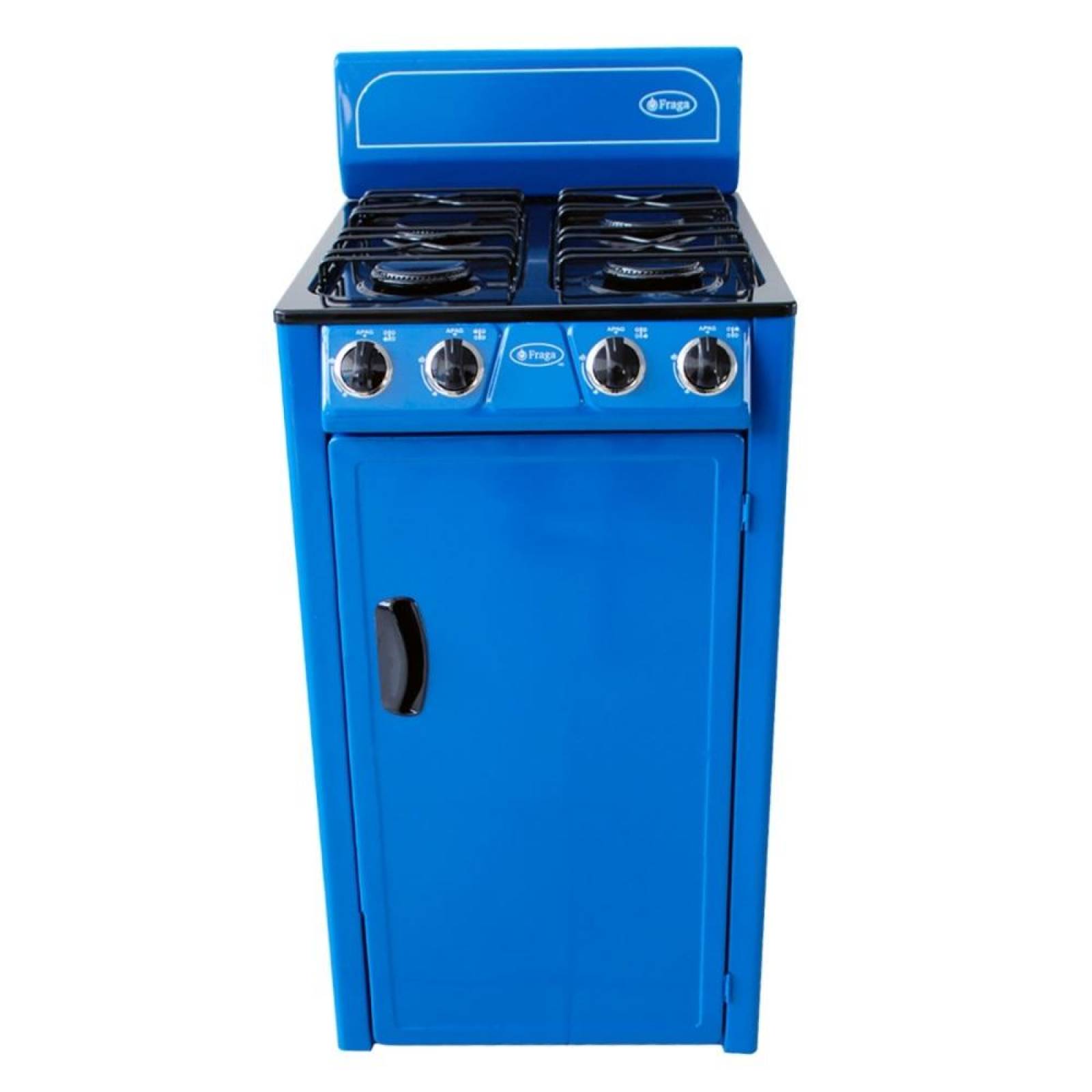 Parrilla Con Gabinete P225 Fraga 50 Cm Azul