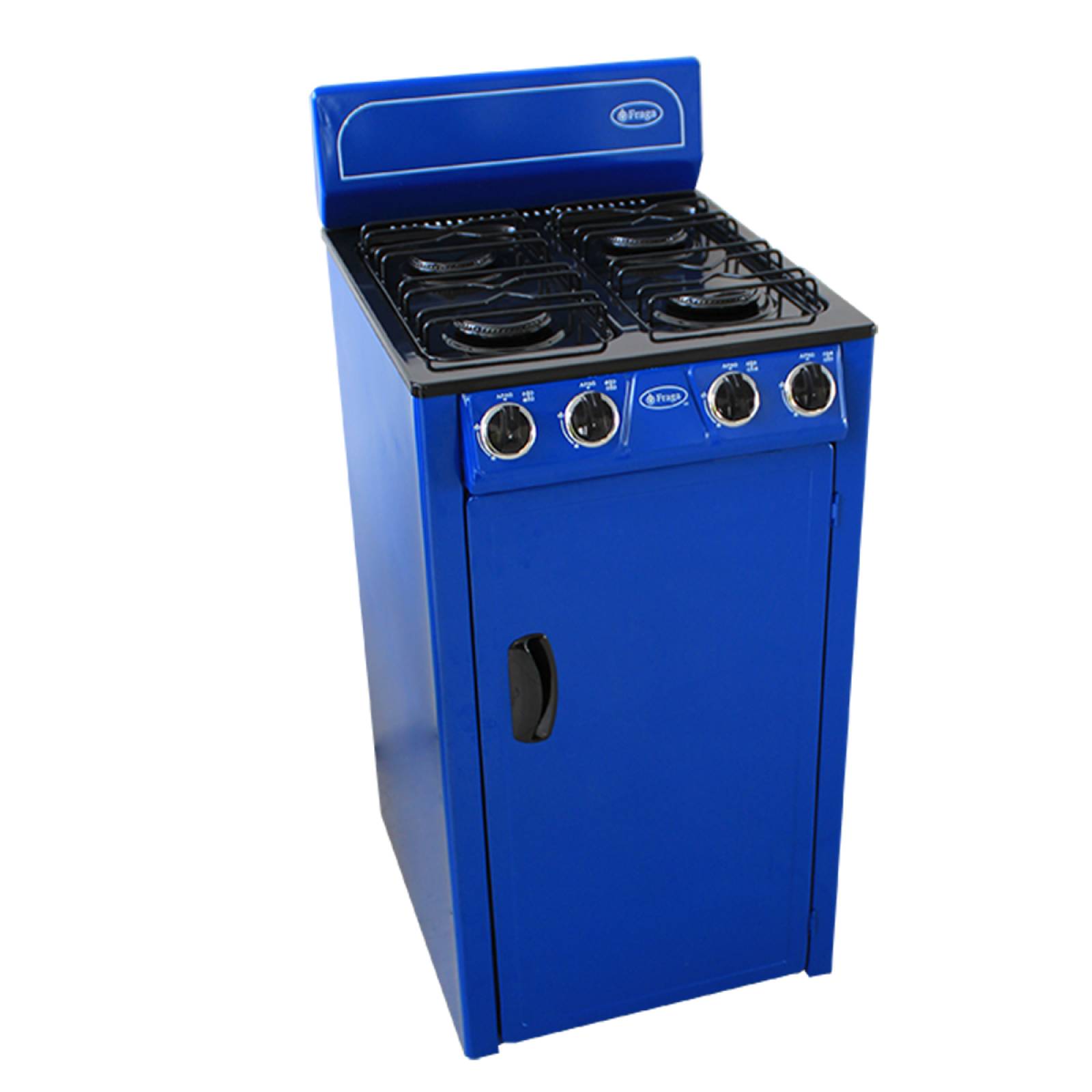 Parrilla Con Gabinete P225 Fraga 50 Cm Azul