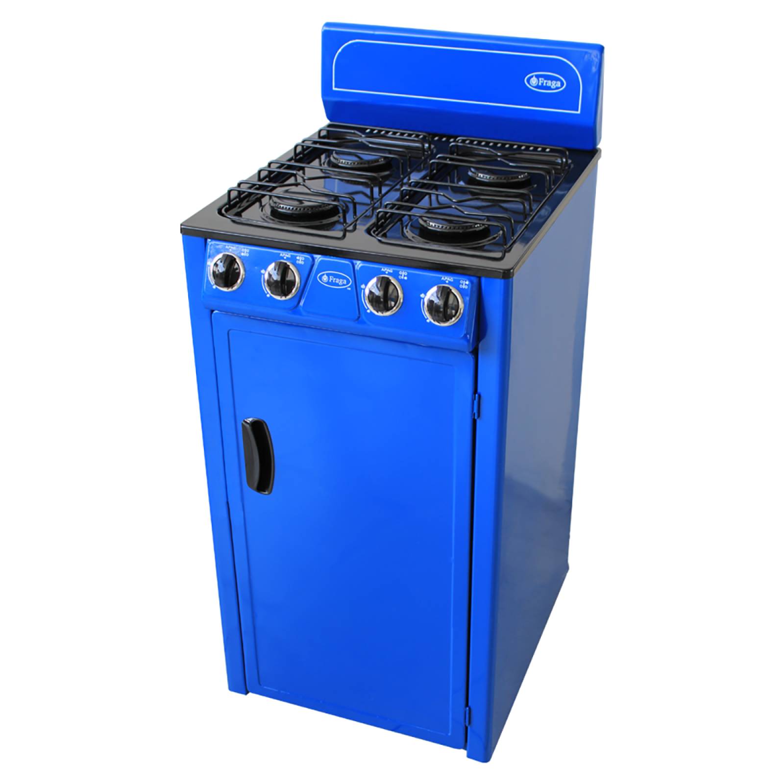 Parrilla Con Gabinete P225 Fraga 50 Cm Azul