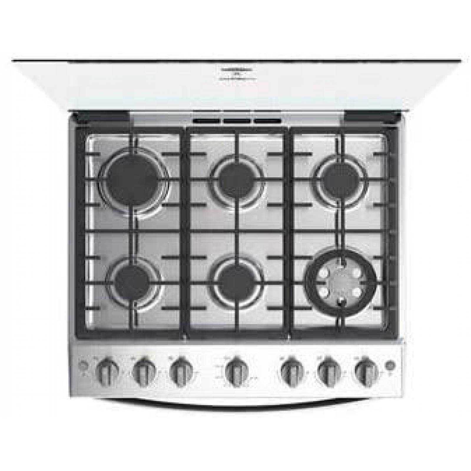 Estufa Whirlpool WFR5000D multigas 6 quemadores 127V 5.1ft 