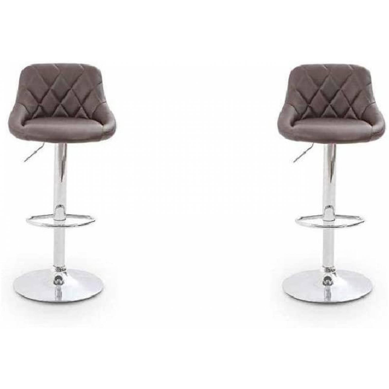 Set 2 Bancos Altos Barra/desayunador Hidraulicos 