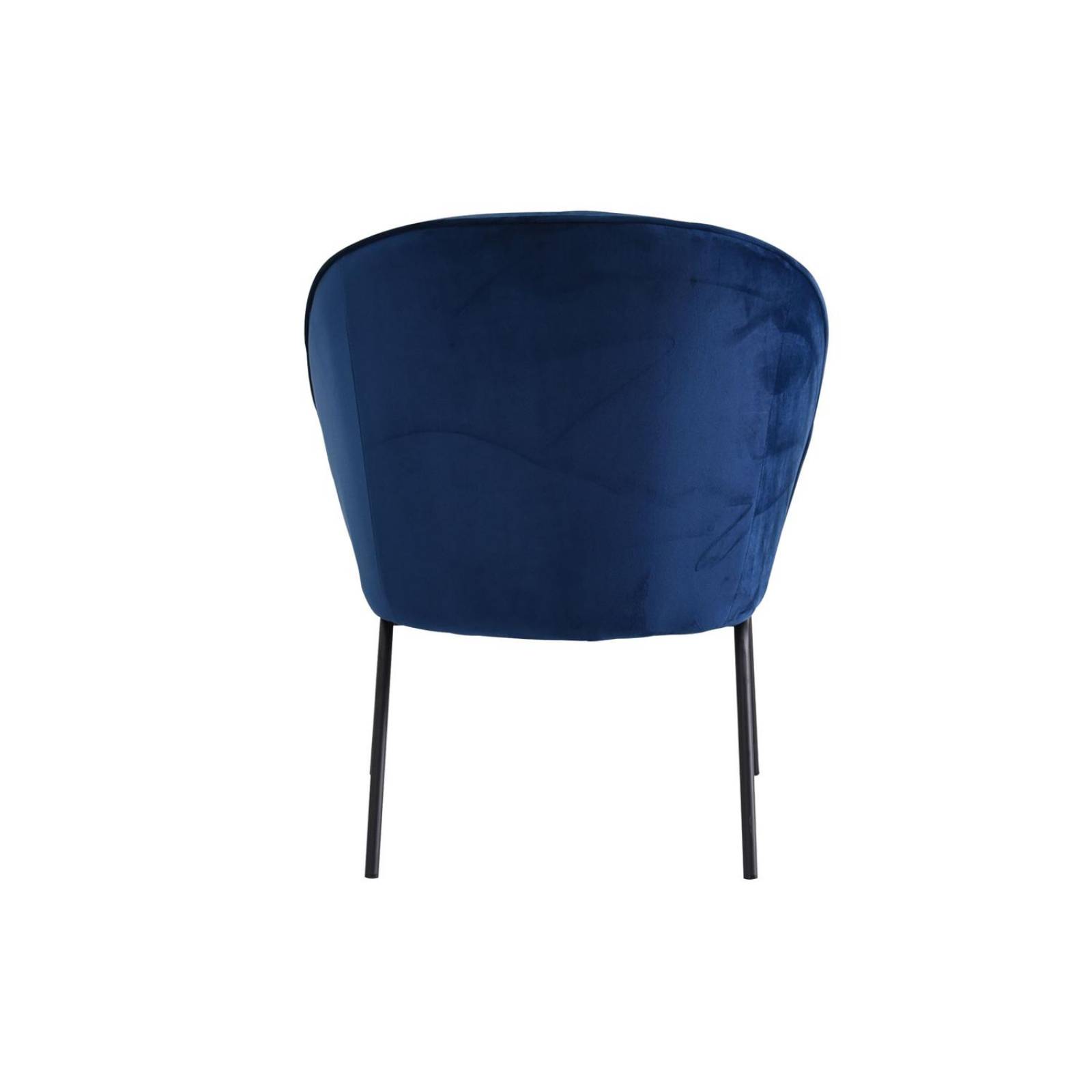 Sillón Sala Hogar Tela Ocacional Moderno Elegante Lola Azul