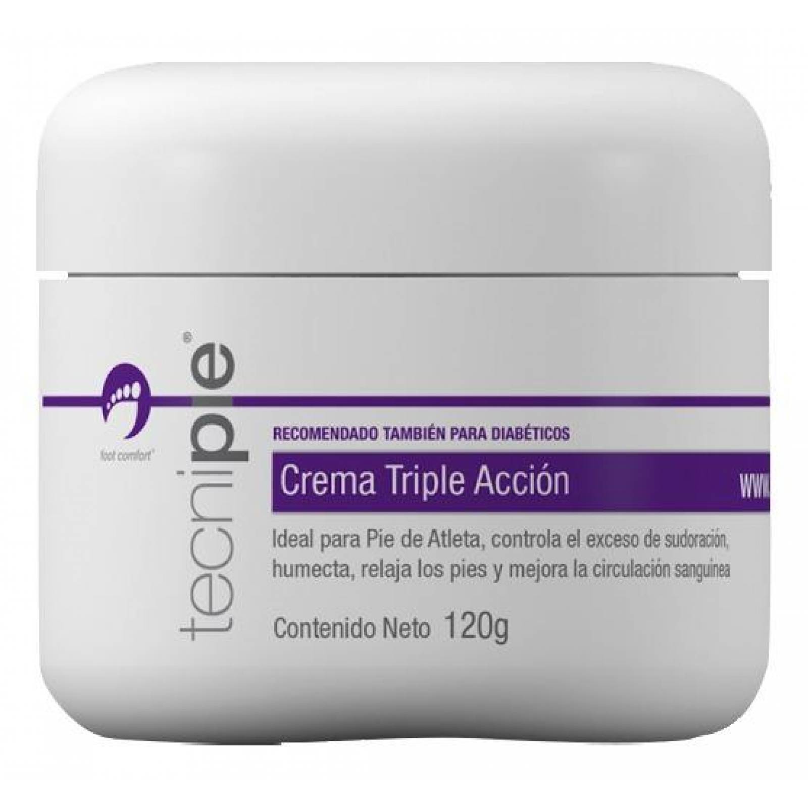 Kit 4 Crema Triple Acción Alivia Pies Antisudor 