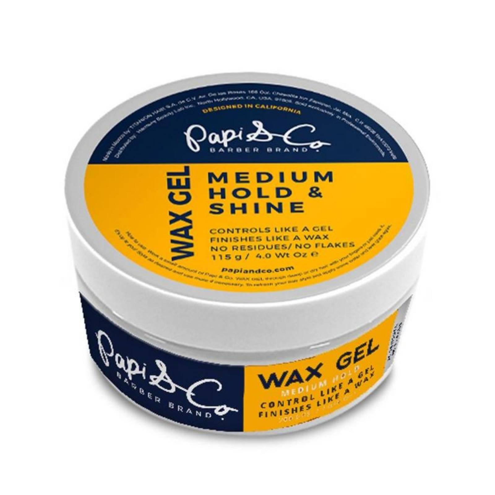 Cera-Gel de estilizado Papi & Co Wax Gel 115 g 