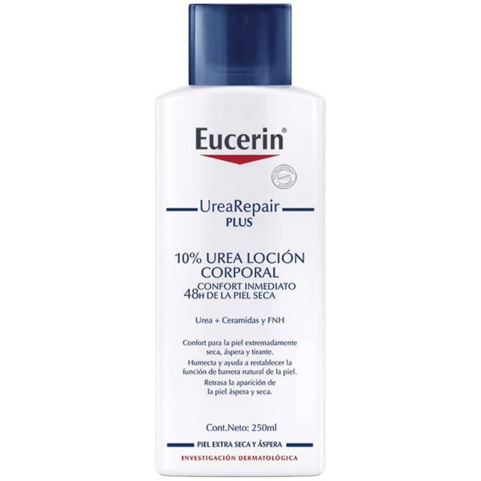 Eucerin Loción Corporal Crema Urea 10%, Urea Repair, 250 ml 