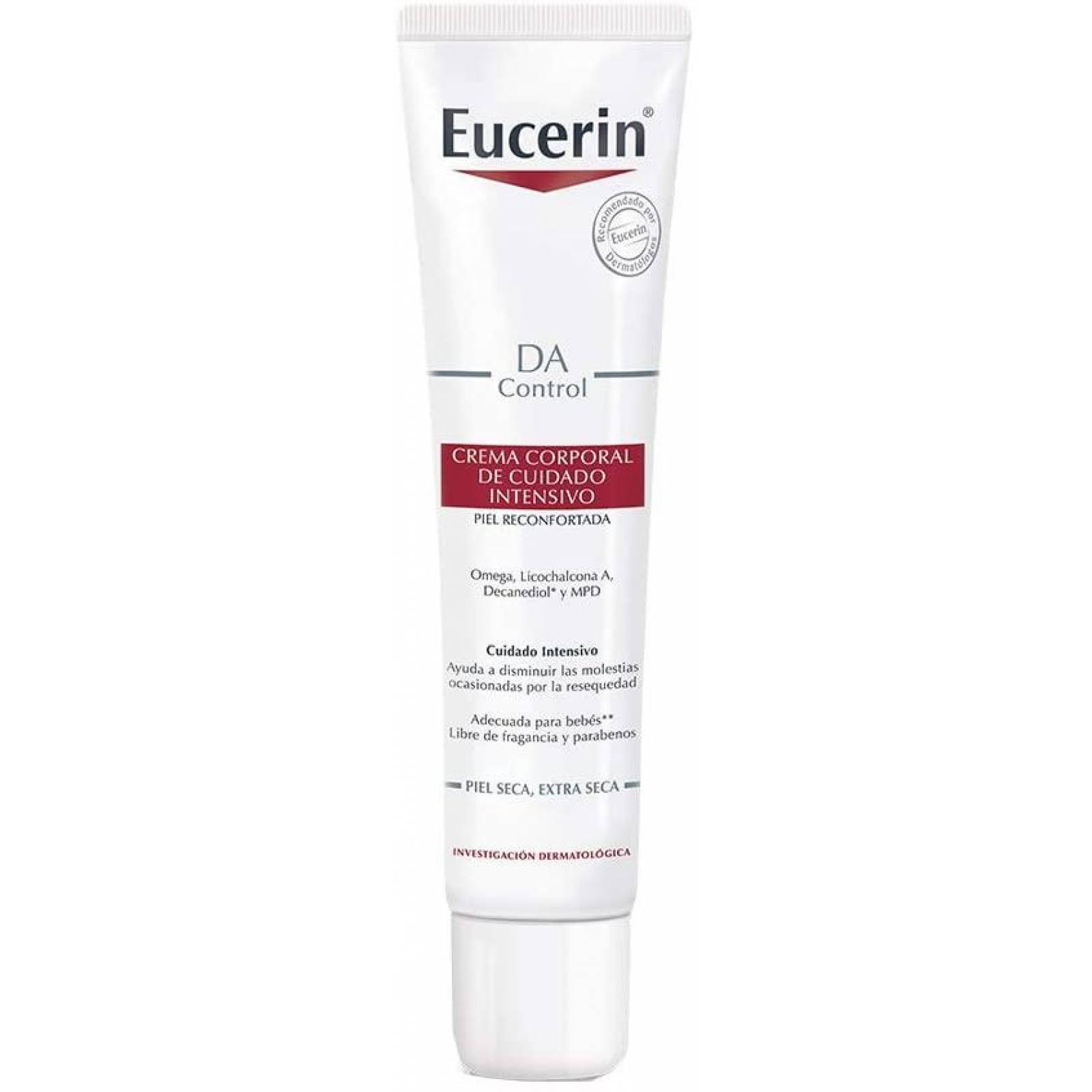 Eucerin Crema Corporal Cuidado Intensivo DA Control, 40 ml 