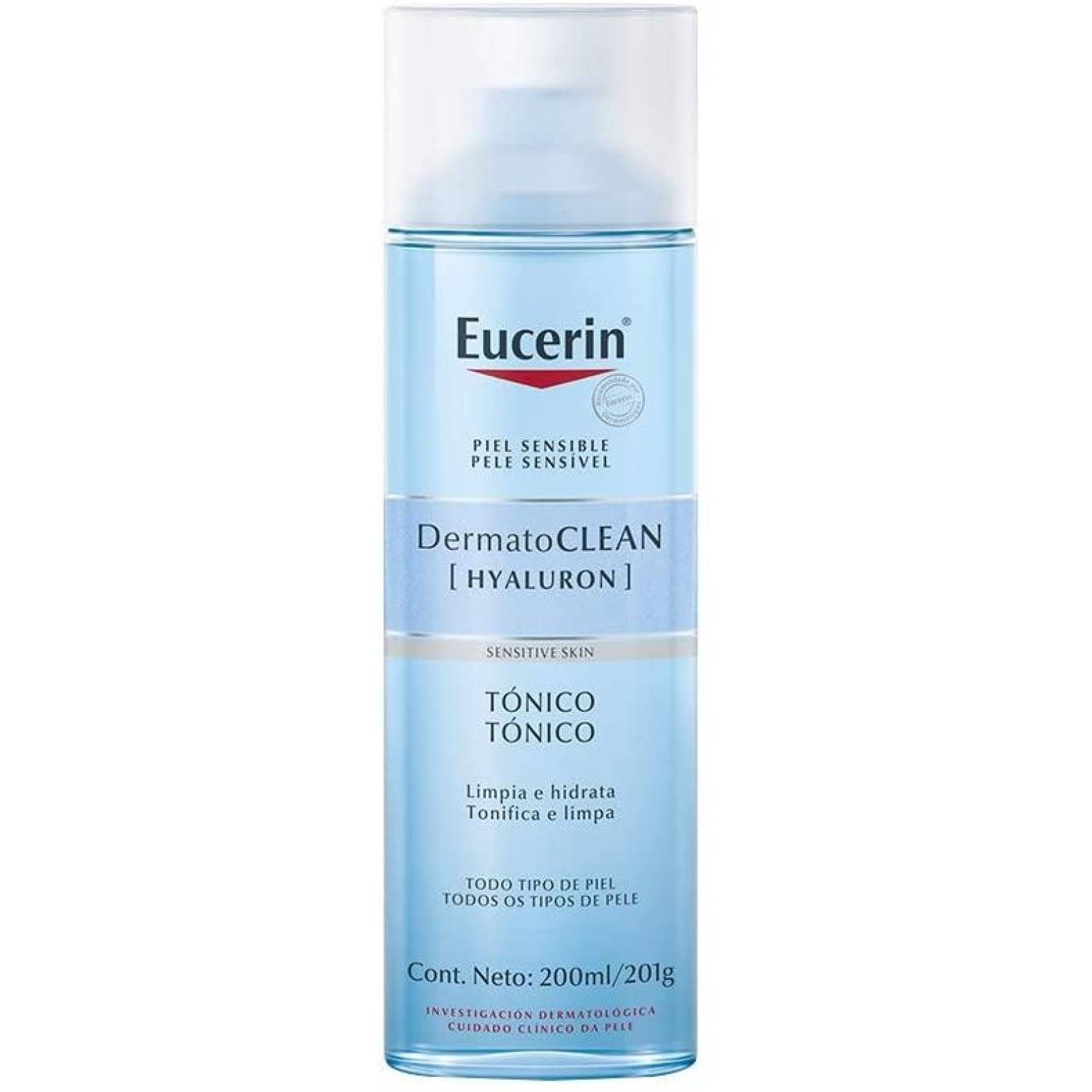 Eucerin Tónico Facial Dermatoclean 200ml