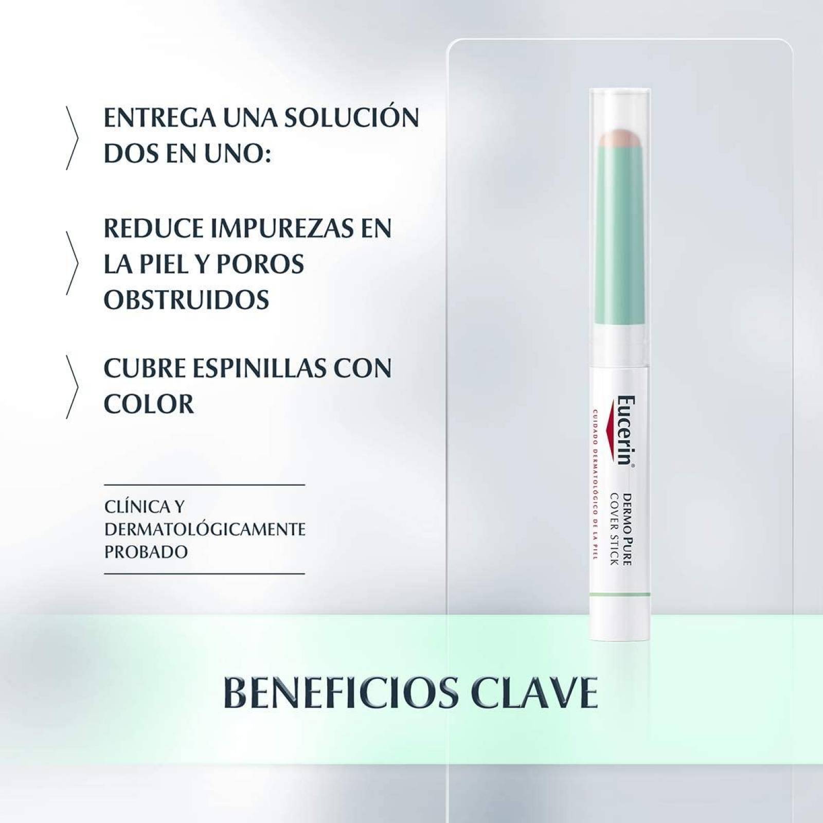 Eucerin Lápiz Corrector DermoPure Piel Grasa, 2.5 g 