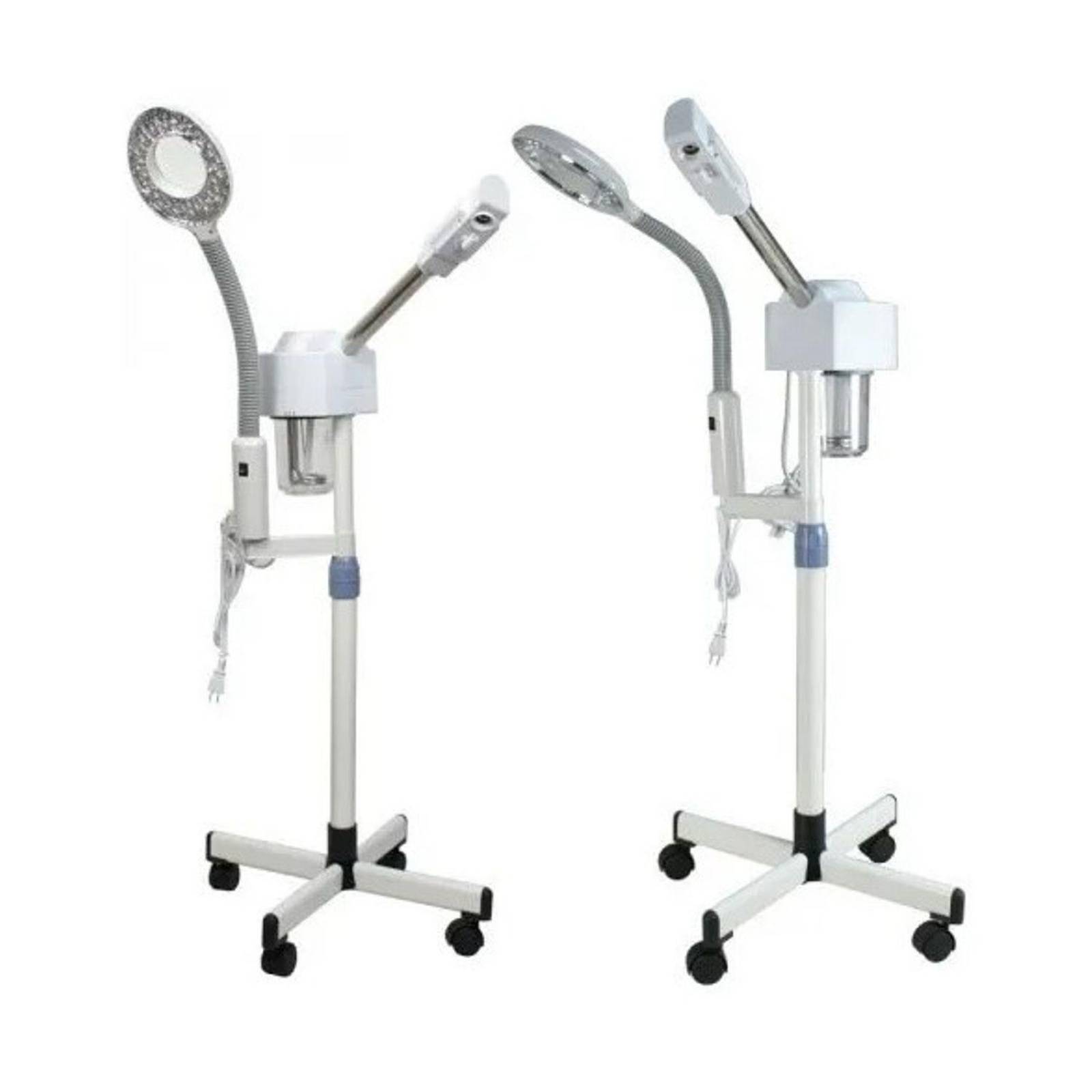 Vaporizador Facial Ozono con Lupa luz Led 